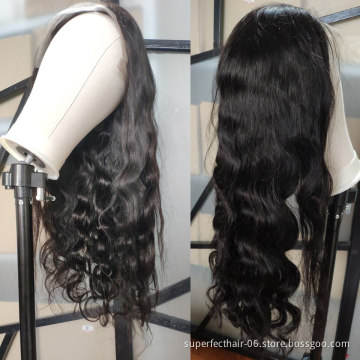 Whosale Vendors 150% Density 13*6 Lace Front Human Hair wigs  Brazilian Remy Body Wave Wig